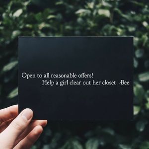 🖤Love my closet? Send me an offer! ✨